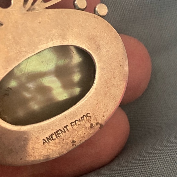 Sterling silver Gemstone Pendant - Picture 4 of 4